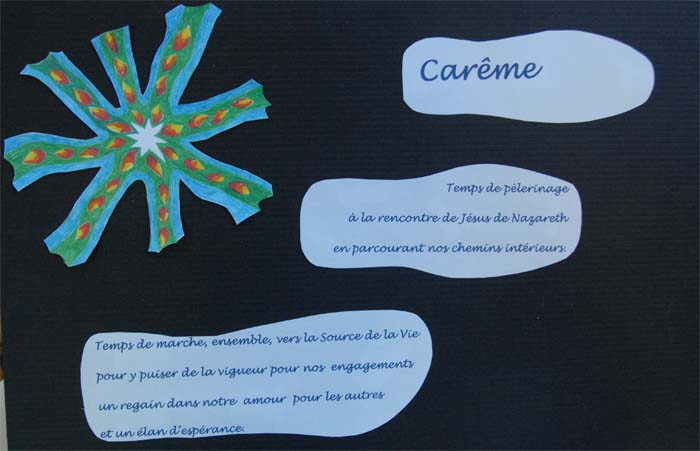 Temps de marche en Car&ecirc;me