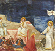La r&eacute;surection par Giotto