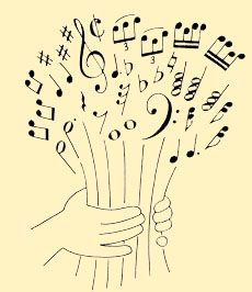 Gerbe de musique