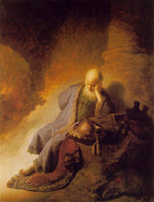 J&eacute;r&eacute;mie par Rembrandt